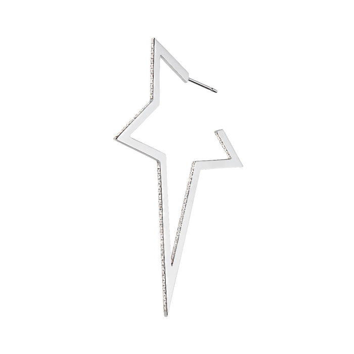 Diane Kordas Diamond Star Earring