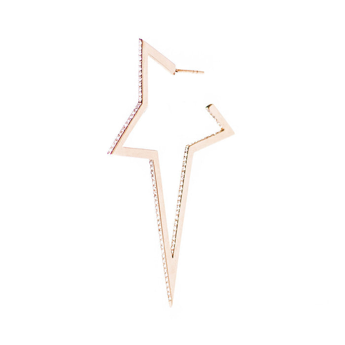 diane kordas Diamond Star Earring