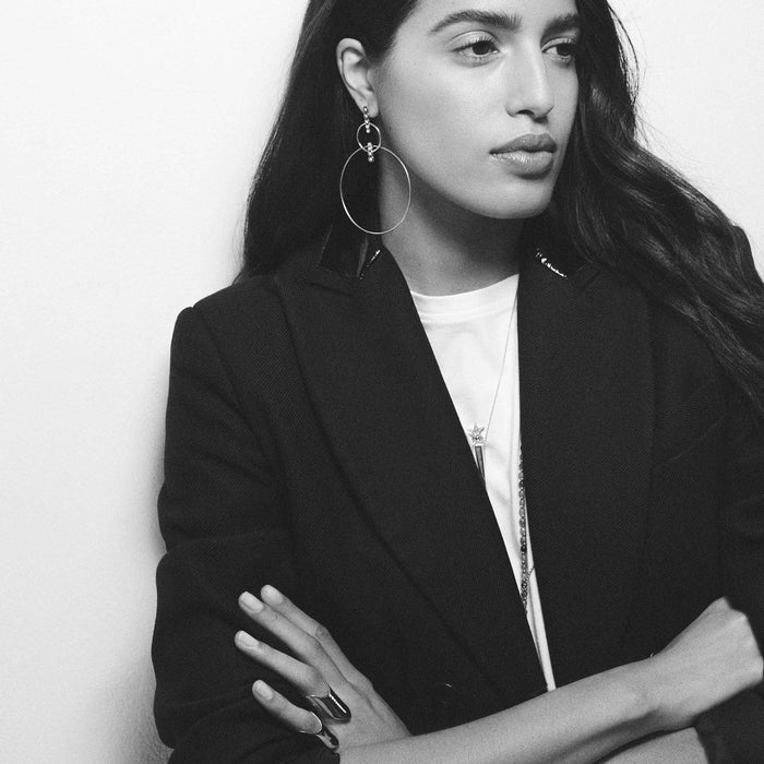 Diane Kordas Double Hoop Earrings