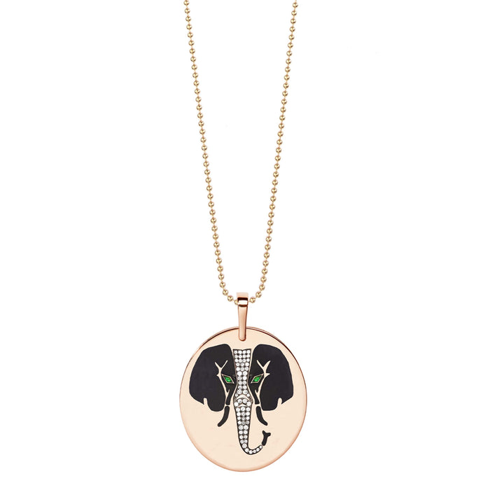 diane kordas Elephant pendant