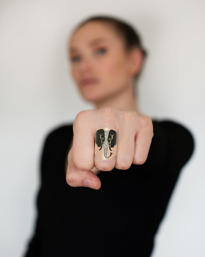 Diane Kordas Elephant Ring