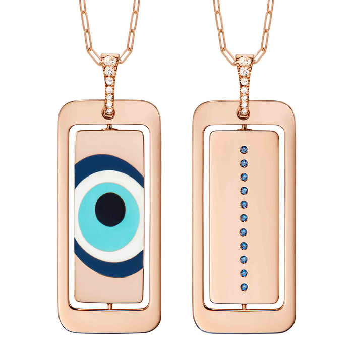 Diane Kordas EVIL EYE PENDANT