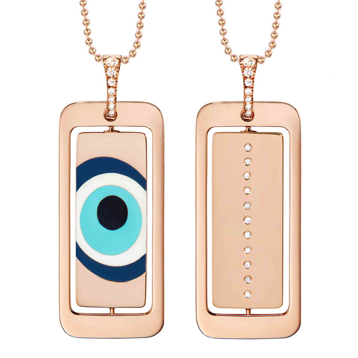 diane kordas EVIL EYE PENDANT