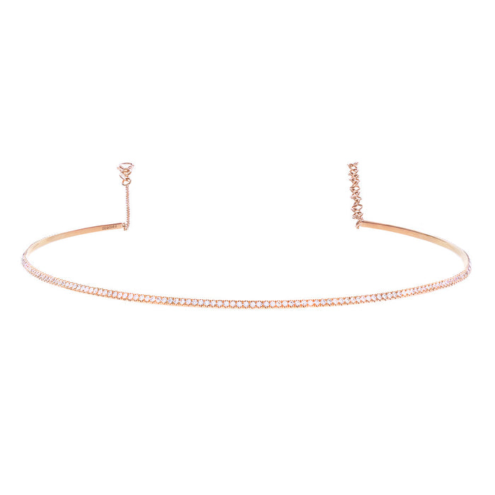 diane kordas Full Set Diamond Bar Choker