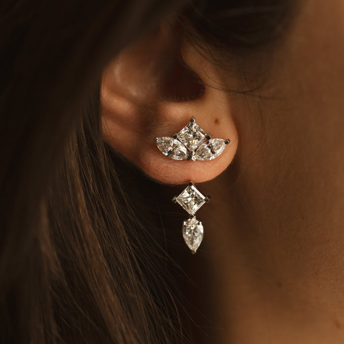 diane Kordas ICE V Diamond Earring Jacket