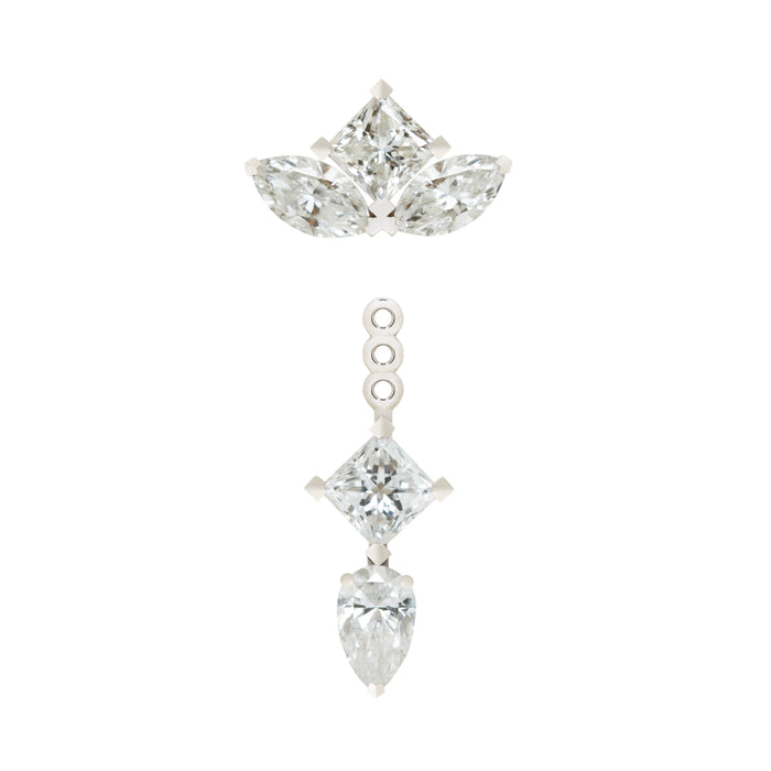 diane Kordas ICE V Diamond Earring Jacket