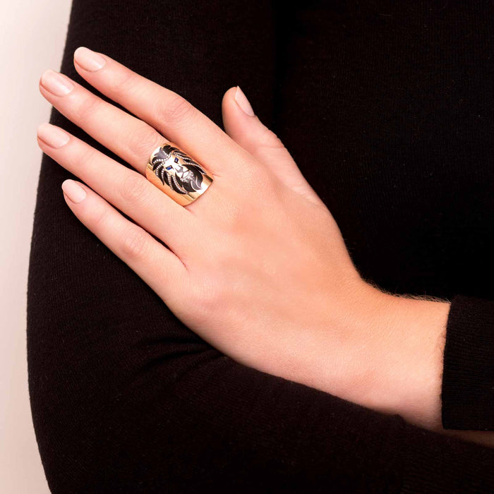 Diane Kordas Lion Ring