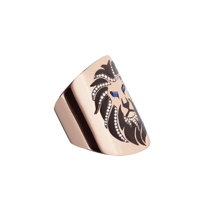 Diane Kordas Lion Ring