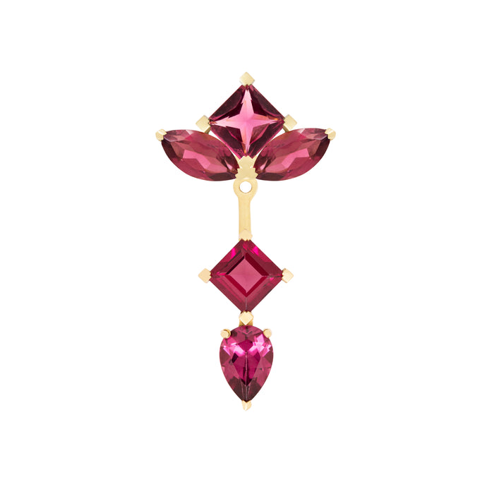diane kordas Magenta Earring Jacket