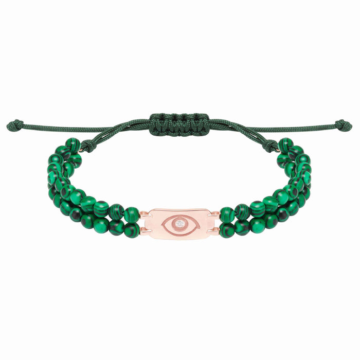 diane kordas Malachite Double Strand Bracelet