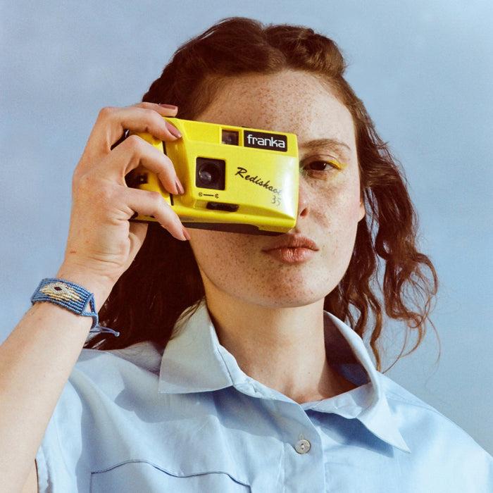 Diane Kordas Pink Evil Eye Woven Bracelet