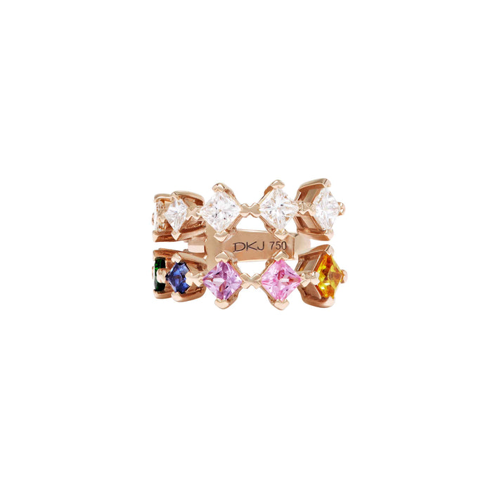 diane kordas Rainbow Double Ear Cuff
