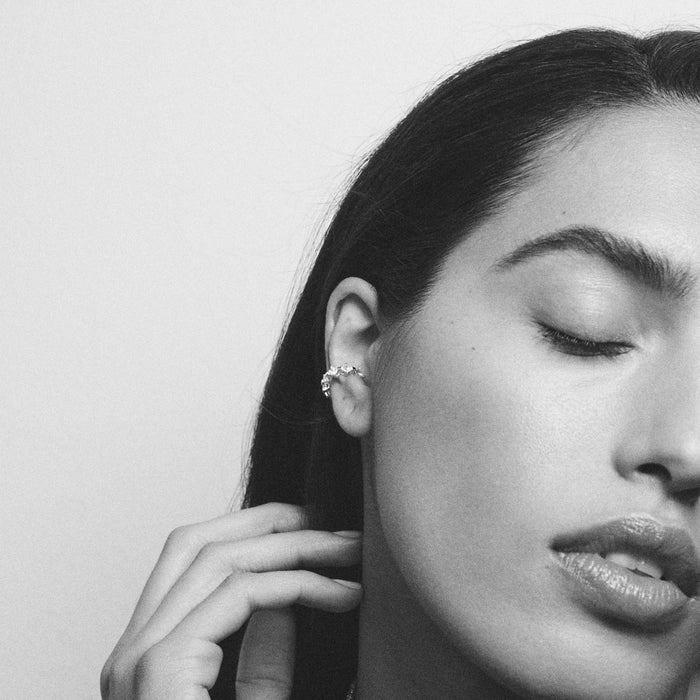 Diane Kordas Rainbow Round Ear Cuff