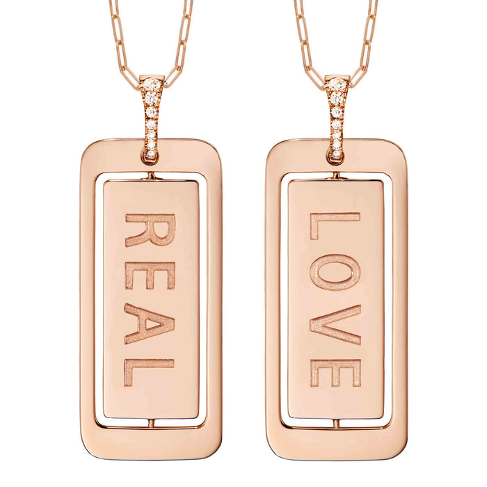 Diane Kordas REAL/LOVE PENDANT