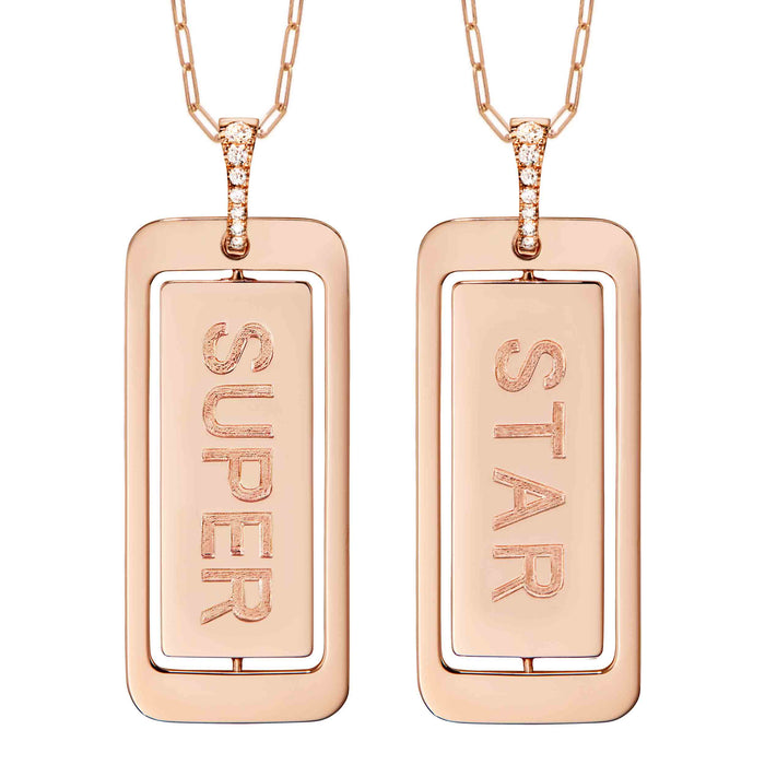 Diane Kordas SUPER/STAR PENDANT