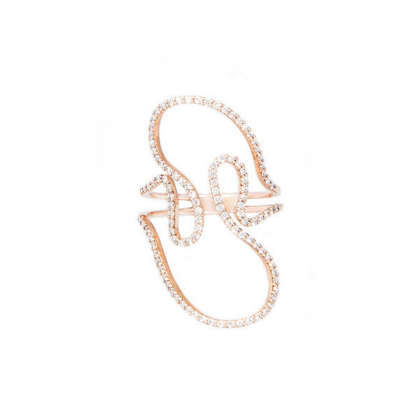 diane kordas Tattoo Swirl Ring