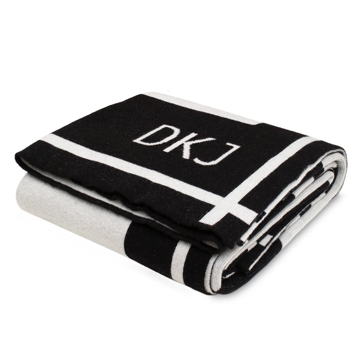 Diane Kordas Tiger Blanket In Ivory