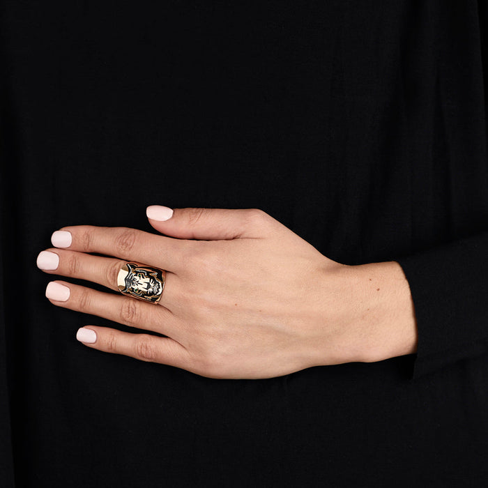 Diane Kordas Tiger Ring