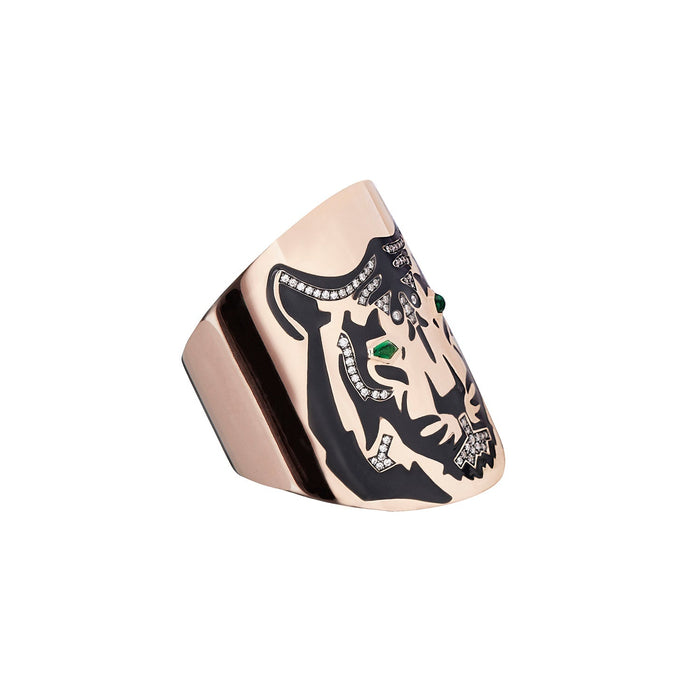 Diane Kordas Tiger Ring