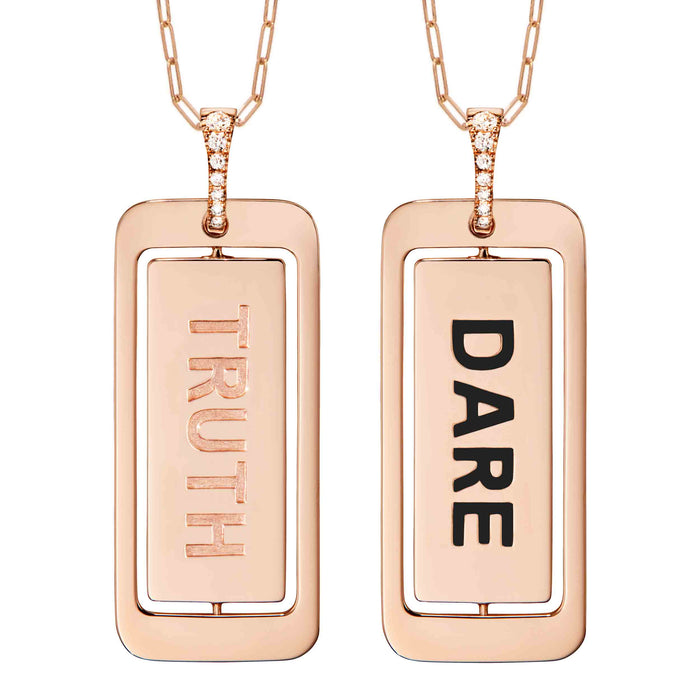 Diane Kordas TRUTH/DARE PENDANT