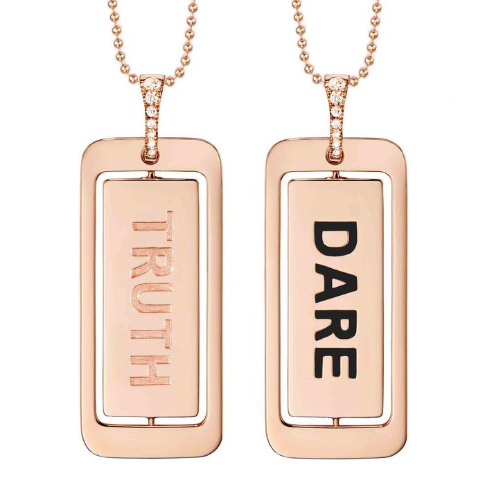 diane kordas TRUTH/DARE PENDANT
