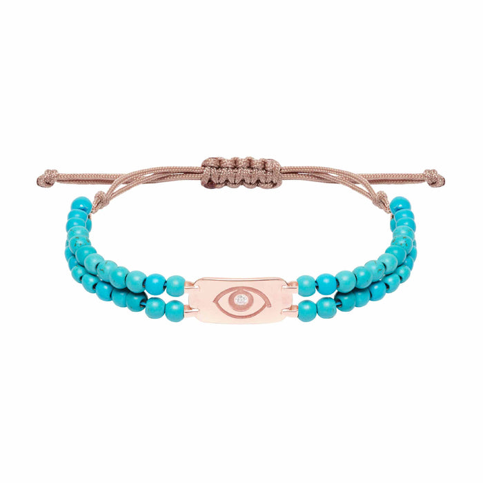 diane kordas Turquoise Double Strand Bracelet