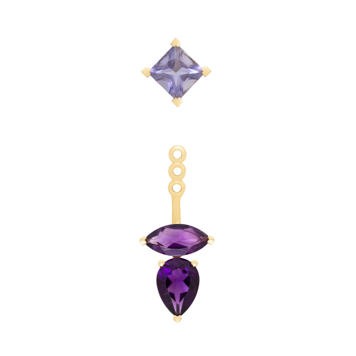 Diane Kordas Violet Earring Jacket