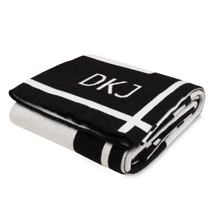 Diane Kordas Zebra Blanket In Ivory