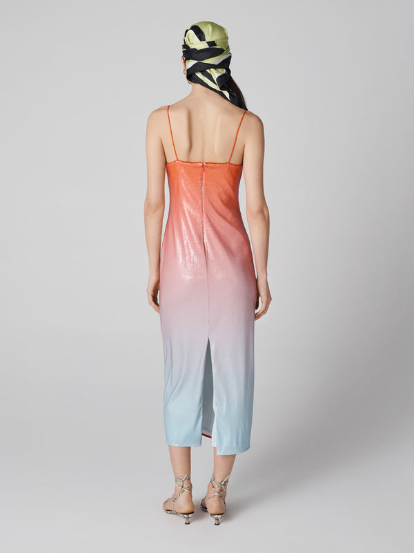 Diane Von Furstenberg Alessa Ombre Dress D093ACROMBSEQN