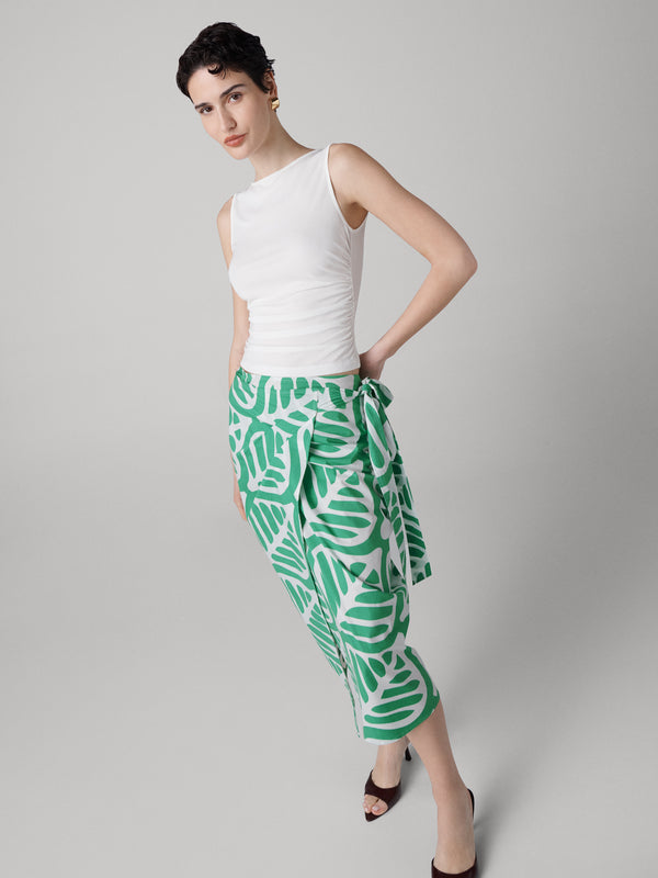 Diane Von Furstenberg Alessia Wrap Skirt S031ADPIGNSCNP