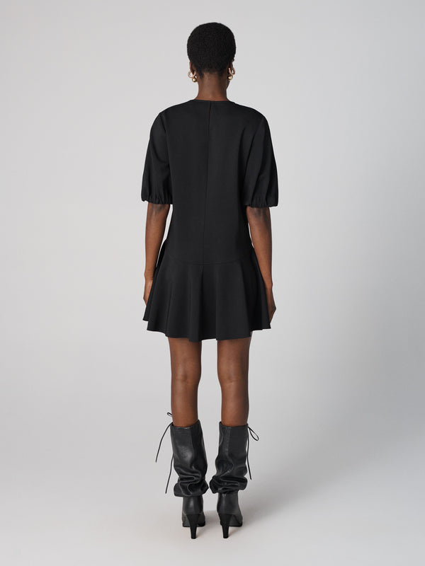Diane Von Furstenberg Amelia Mini Dress D064ABLACKSVHC