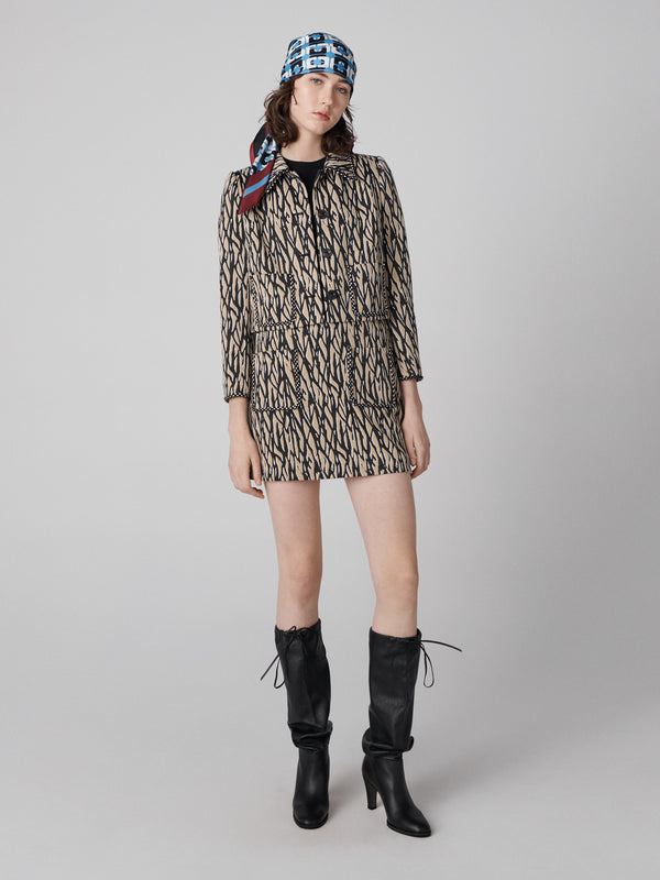 diane von furstenberg Annalise Jacket J011ASTSWSKJAQ