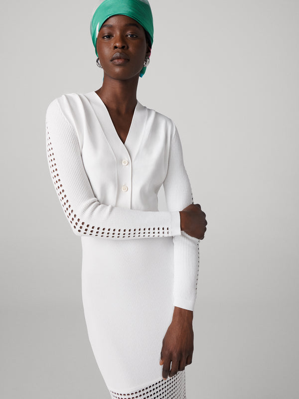 diane von furstenberg Ashley Cardigan K006AIVORYVIPL