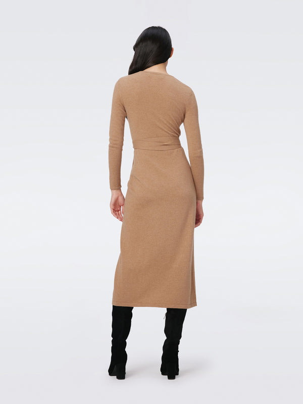 Diane Von Furstenberg Astrid Wool-Cashmere Wrap Dress DVFMR43E00