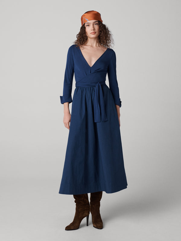 diane von furstenberg Ballerina Dress D044BCNAVYMJCP