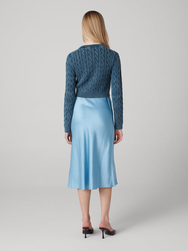 Diane Von Furstenberg Bruce Cardigan K043AWDBLUCTTN