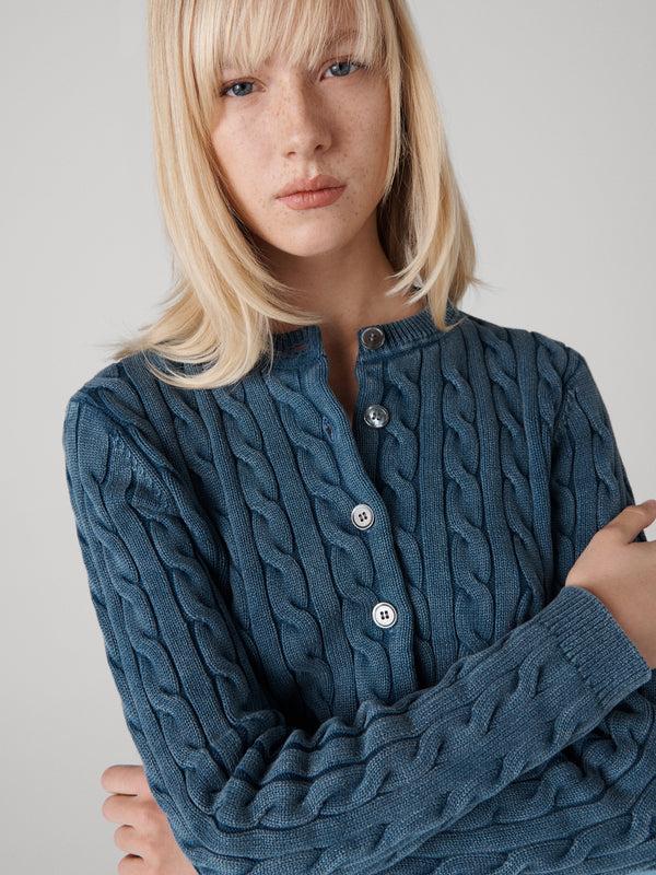 Diane Von Furstenberg Bruce Cardigan K043AWDBLUCTTN