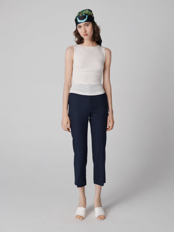 Diane Von Furstenberg Calliope Pants P010ACNAVYSTLN