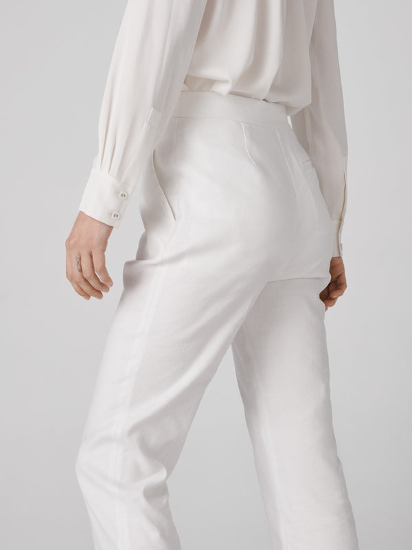 Diane Von Furstenberg Calliope Pants P010AWHITESTLN