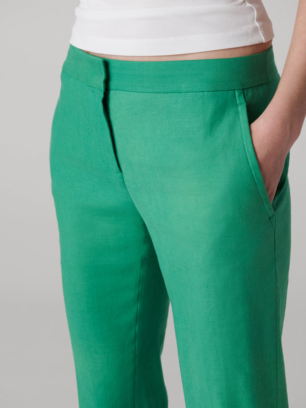 Diane Von Furstenberg Calliope Pants P010LINGRNSTLN