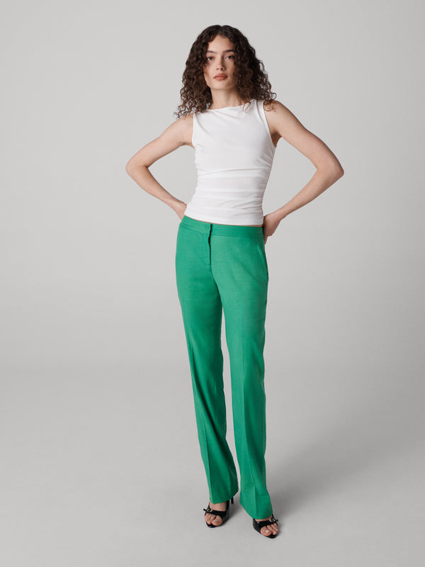 Diane Von Furstenberg Calliope Pants P010LINGRNSTLN