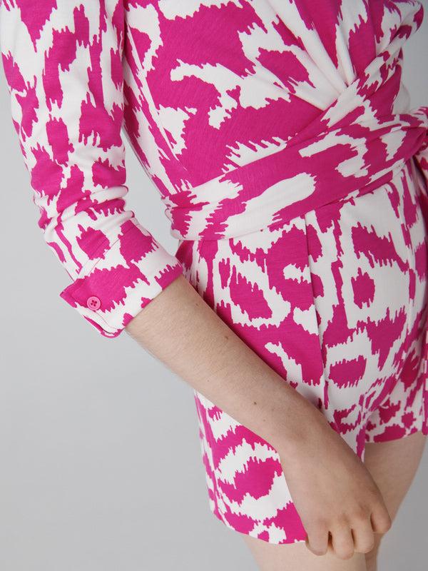 Diane Von Furstenberg Celeste Romper U010AKPINKHVJY