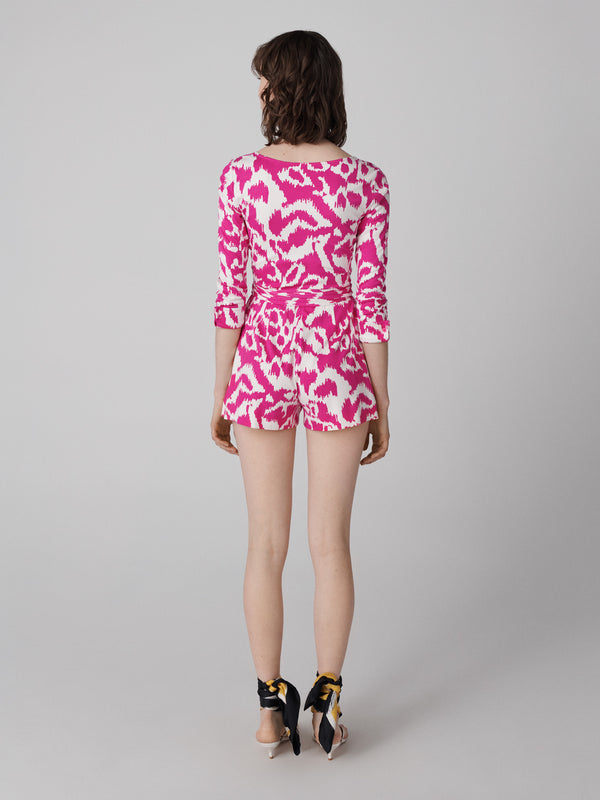 Diane Von Furstenberg Celeste Romper U010AKPINKHVJY