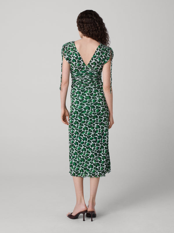 Diane Von Furstenberg Charlotte Dress D099CBIGRNMESH