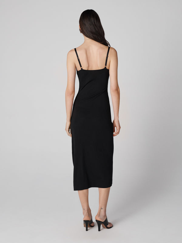 Diane Von Furstenberg Claudia Slip Dress D031ABLACKMTJY