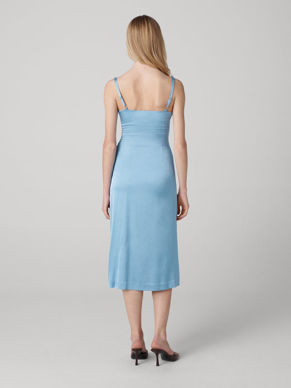 Diane Von Furstenberg Claudia Slip Dress D031AMBLUESSAT