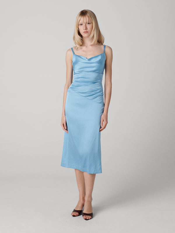 diane von furstenberg Claudia Slip Dress D031AMBLUESSAT