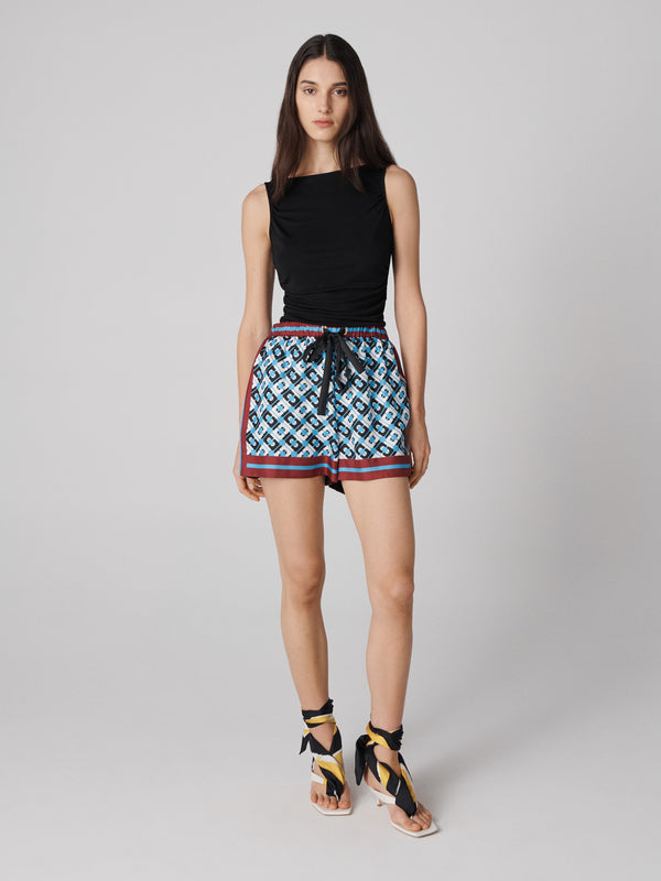 diane von furstenberg Delfine Shorts P018ACLMSBSKTL