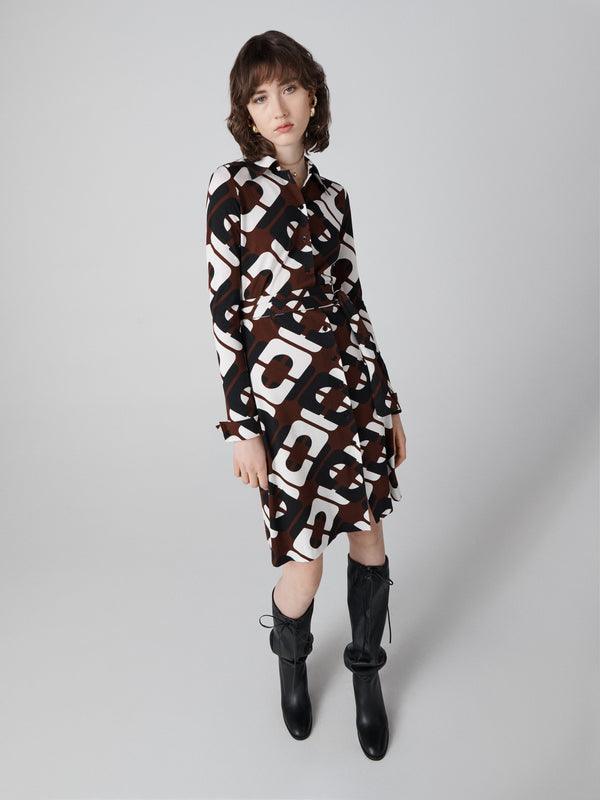 Diane Von Furstenberg Diane Shirt Dress D043ACNLLBCNSJ