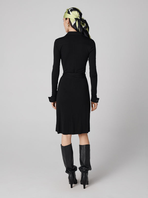 Diane Von Furstenberg Diane Shirt Dress D043BBLACKMTJY